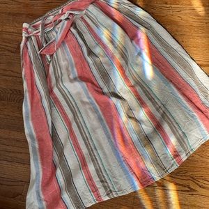 High waisted summer skirt with POCKETS!